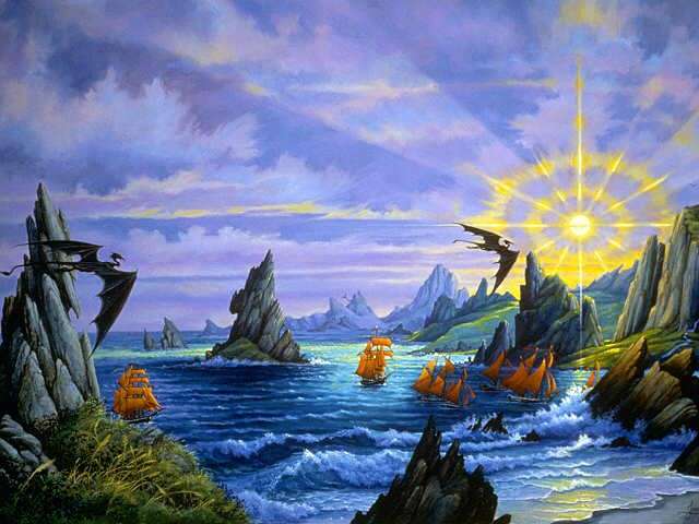 {Dragons and Ships}